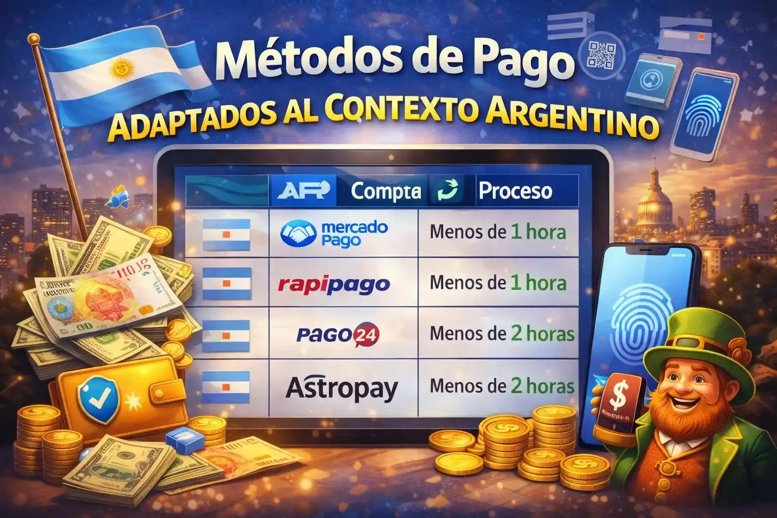 Métodos de Pago Adaptados al Contexto Argentino